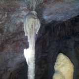 Stalagmite detta dell'angelo, emblema della Grotta di Putignano